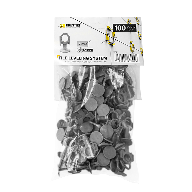 Clip 2 mm 3D KRESTIKI STRONG
